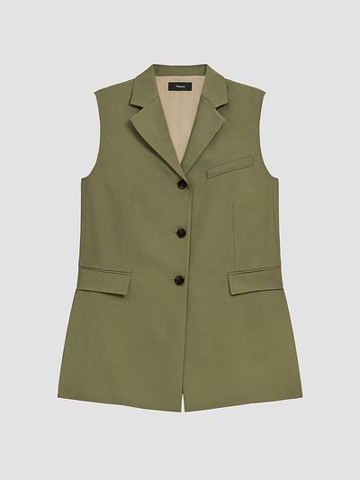 Theory Women's Cinched-Waist Vest
