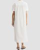 Theory Women's Cotton-Blend Shift Maxi Dress - 3