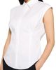 Theory Women's Cotton Cap-Sleeve Fitted Top - 5