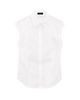 Theory Women's Cotton Cap-Sleeve Fitted Top - 6