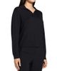 Theory Women's Easy Wool Long-Sleeve Polo Top - 4