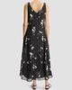 Theory Women's Floral Drop-Waist Midi Dress - 3