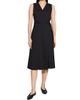 Theory Women's Linen Sleeveless Fit & Flare Wrap Dress - 2