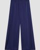 Theory Women's Pleated Satin Wide-Leg Pants - 1