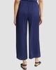 Theory Women's Pleated Satin Wide-Leg Pants - 3