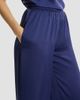 Theory Women's Pleated Satin Wide-Leg Pants - 5