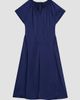 Theory Women's Satin A-Line Midi Dress - 5