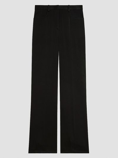 Theory Women's Satin Straight-Leg Pants