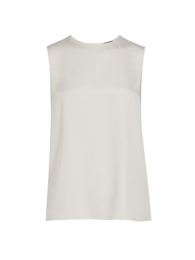 Theory Women's Sleeveless Silk Top