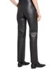 Theory Women's Straight Classic Leather Pants - 5