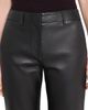 Theory Women's Straight Classic Leather Pants - 6