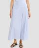 Theory Women's Striped Cotton-Blend Maxi Skirt - 4
