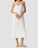 Theory Women's Textured Silk-Blend Midi Slipdress - 2