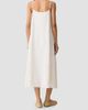 Theory Women's Textured Silk-Blend Midi Slipdress - 3
