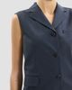 Theory Women's Twill Notch Lapel Vest - 5