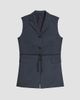 Theory Women's Twill Notch Lapel Vest - 6