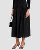 Theory Women's Yoke Cotton-Blend Midi Skirt - 4