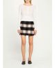 Theory Wool Plaid Mini Skirt - 2