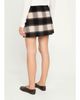 Theory Wool Plaid Mini Skirt - 3