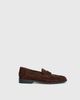 Therapy Therapy Albert Faux Suede Loafers Brown - 1