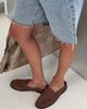 Therapy Therapy Atticus Faux Suede Slip On Loafer Brown - 2