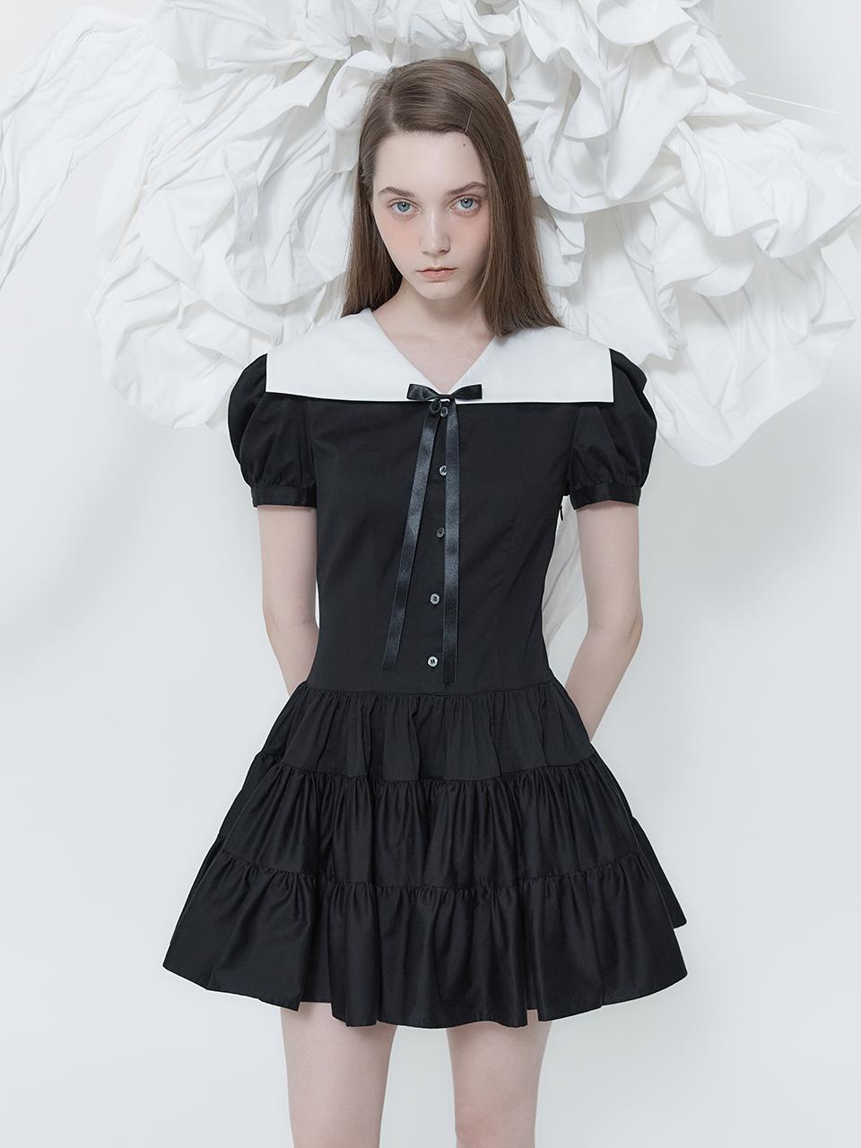 THETIS Sailor Dress_Black