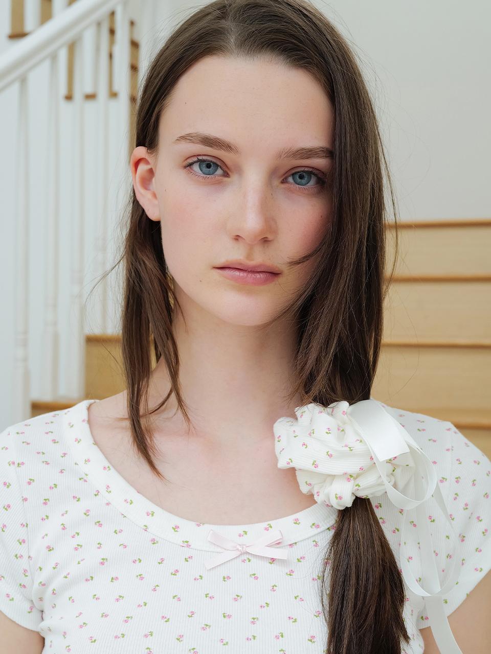 THETIS SATIN STRING SCRUNCHIE_TT4W701PK