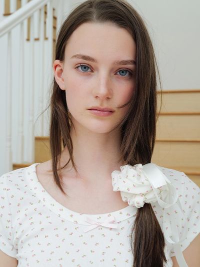 THETIS SATIN STRING SCRUNCHIE_TT4W701PK
