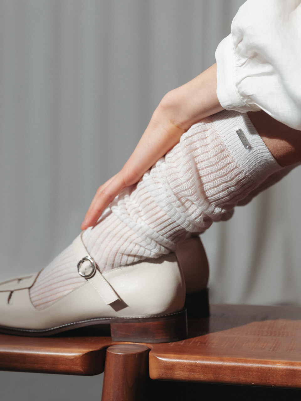 THETIS See-through Knee Socks
