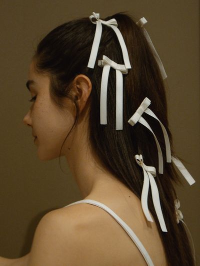 THETIS [Set] Double Mini Ribbon Pin