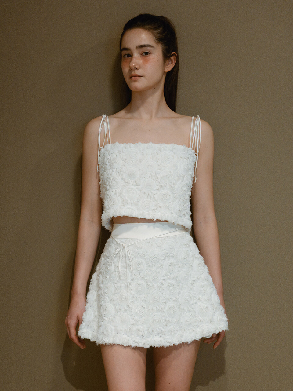 THETIS Solid Rose Mono Skirt