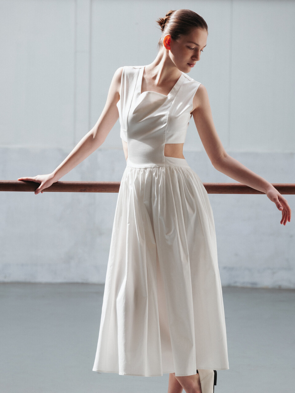 THETIS Tetris Shirring Dress