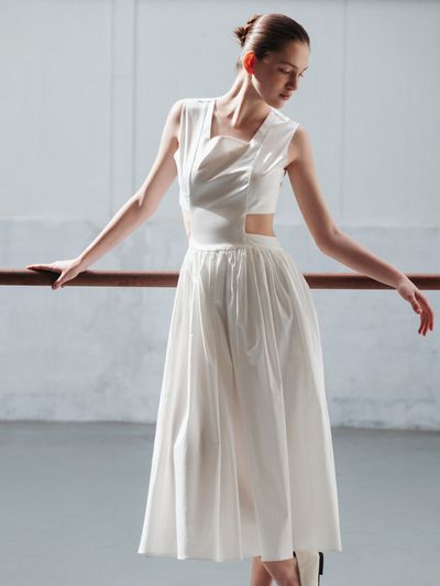 THETIS Tetris Shirring Dress