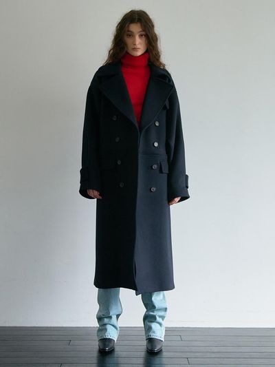 THINK PLANT Hailey Coat, Navy