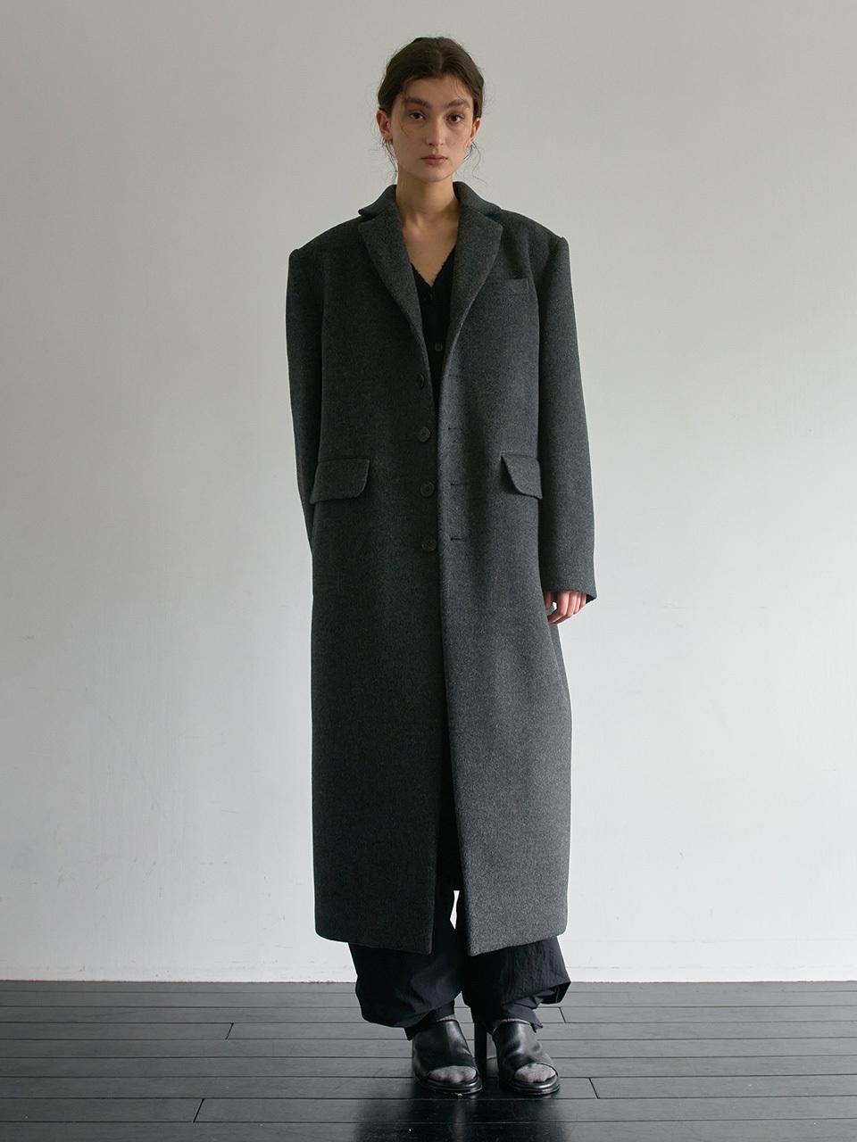 THINK PLANT Reve Coat, Charcoal