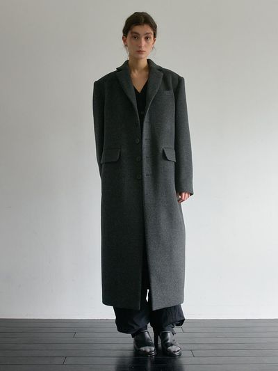 THINK PLANT Reve Coat, Charcoal