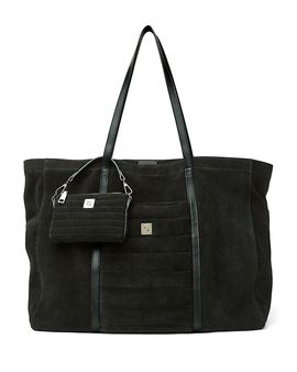 Think Royln Think Royln Boss Lady Large Suede Tote