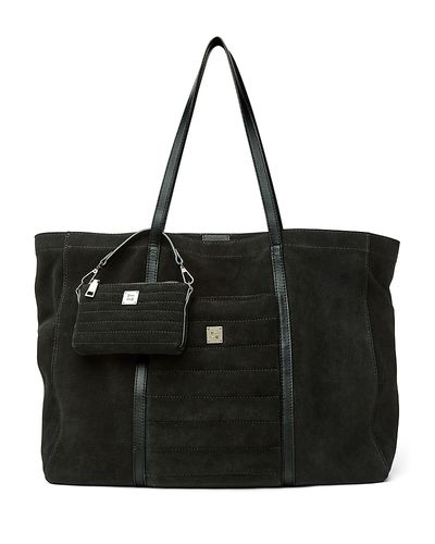 Think Royln Think Royln Boss Lady Large Suede Tote
