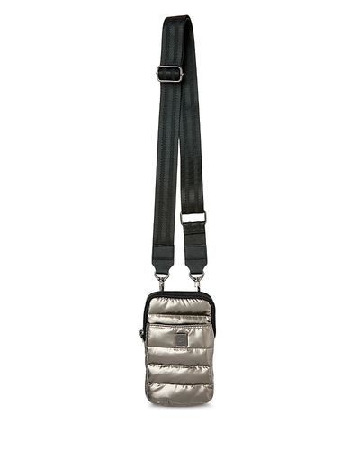 Think Royln Think Royln Buzz Me Mini Quilted Nylon Crossbody Bag