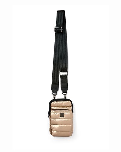 Think Royln Think Royln Buzz Me Small Quilted Nylon Crossbody Bag