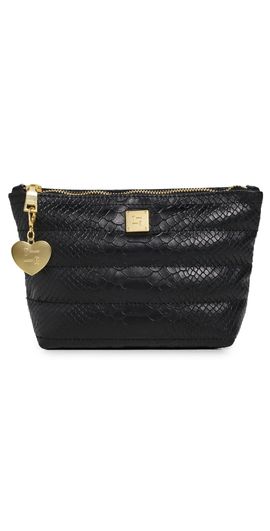 Think Royln Think Royln Charmer Pouch Black Python One