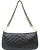 THINK ROYLN THINK ROYLN Enchanted Crinkled Leather Baguette Bag - 4