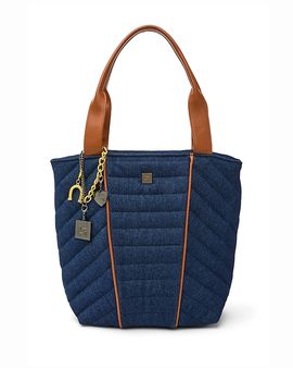 Think Royln Think Royln High Note Denim Tote