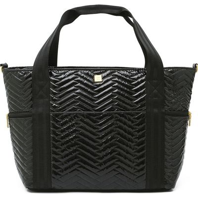 THINK ROYLN THINK ROYLN Jetset Wingman Large Moto Quilted Tote