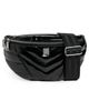 Think Royln Think Royln Little Runaway Belt Bag Black Patent With Silver Hardware One - 1