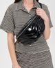 Think Royln Think Royln Little Runaway Belt Bag Black Patent With Silver Hardware One - 3
