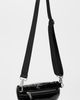 Think Royln Think Royln Little Runaway Belt Bag Black Patent With Silver Hardware One - 4