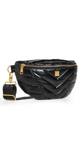 Think Royln Think Royln Little Runaway Belt Bag Pearl Black/Black/Black Web One