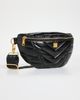 Think Royln Think Royln Little Runaway Belt Bag Pearl Black/Black/Black Web One - 2