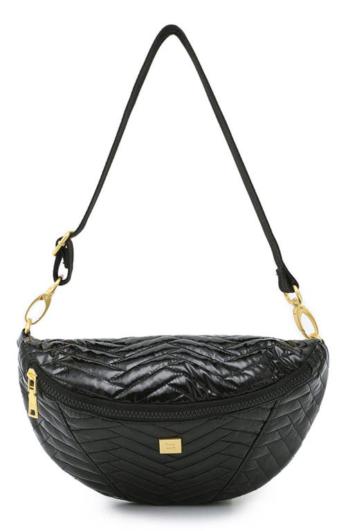 THINK ROYLN THINK ROYLN Little Runaway Moto Quilted Shoulder Bag
